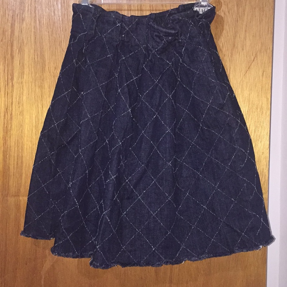 Free People denim skirt Sz S